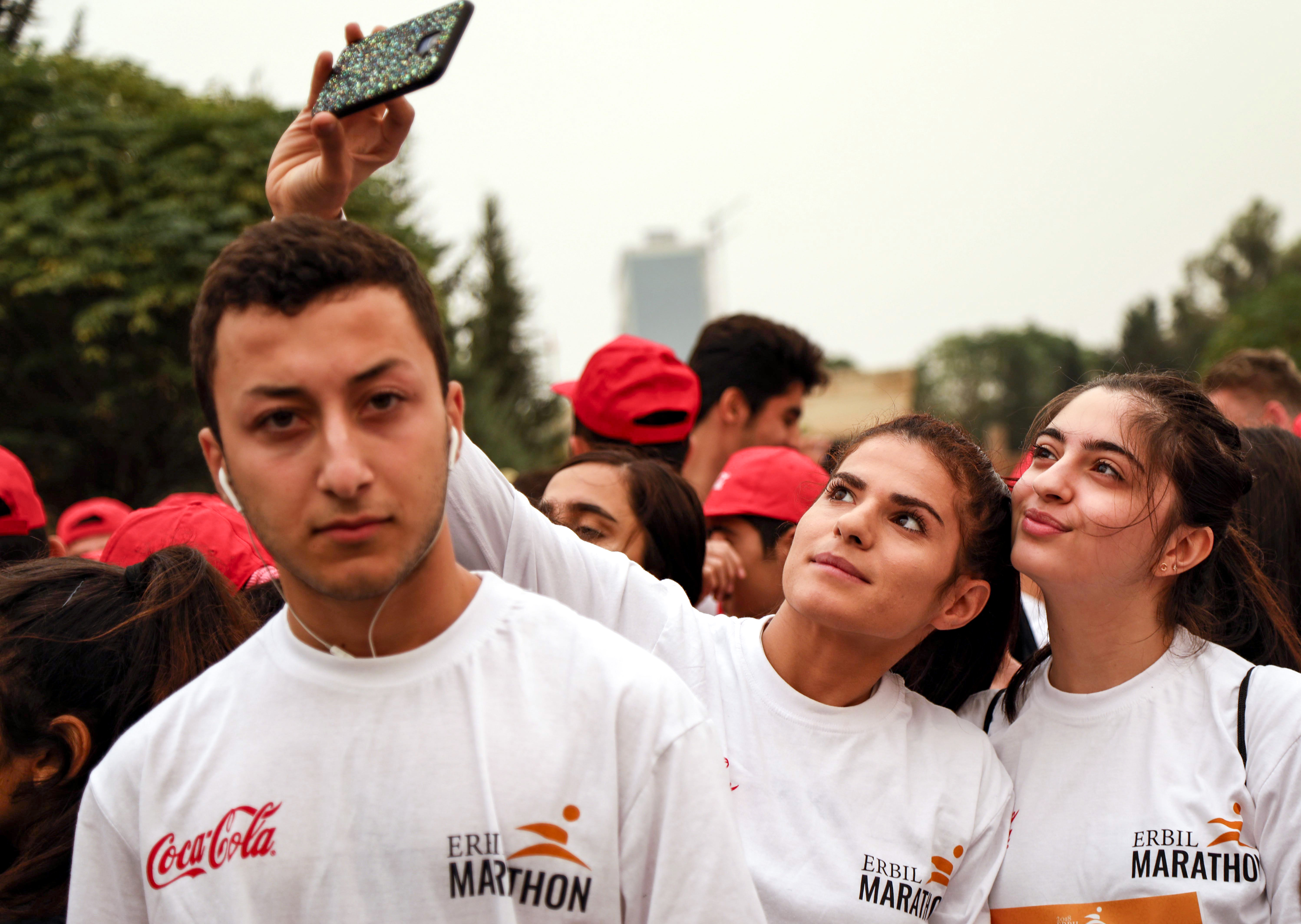 آلاف يشاركون في مارثون اربيل بـ